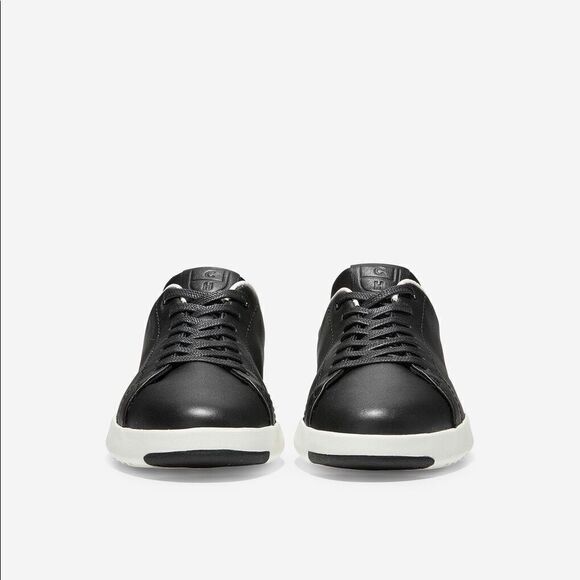 Cole Haan grandpro tennis sneakers black leather NIB - Picture 3 of 8